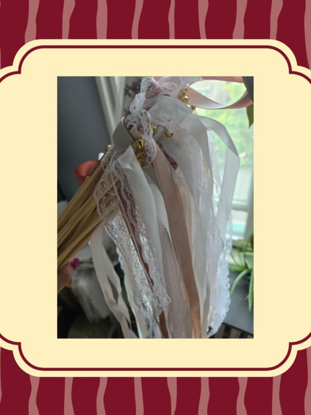 30+ Celebration Ribbon Wands with Bells | Weddings, Birthdays & Parties